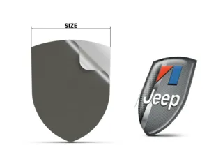 Jeep Adesivi Parabrezza su Misura Max Durevoli Pro Stile